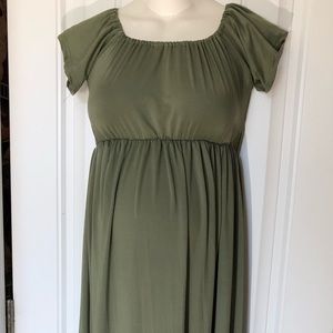 Sage Green Maternity Dress
